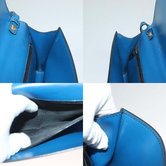 LOUIS VUITTON Epi Pochette Arche Shoulder Bag Blue M52575 - Picture 12 of 12